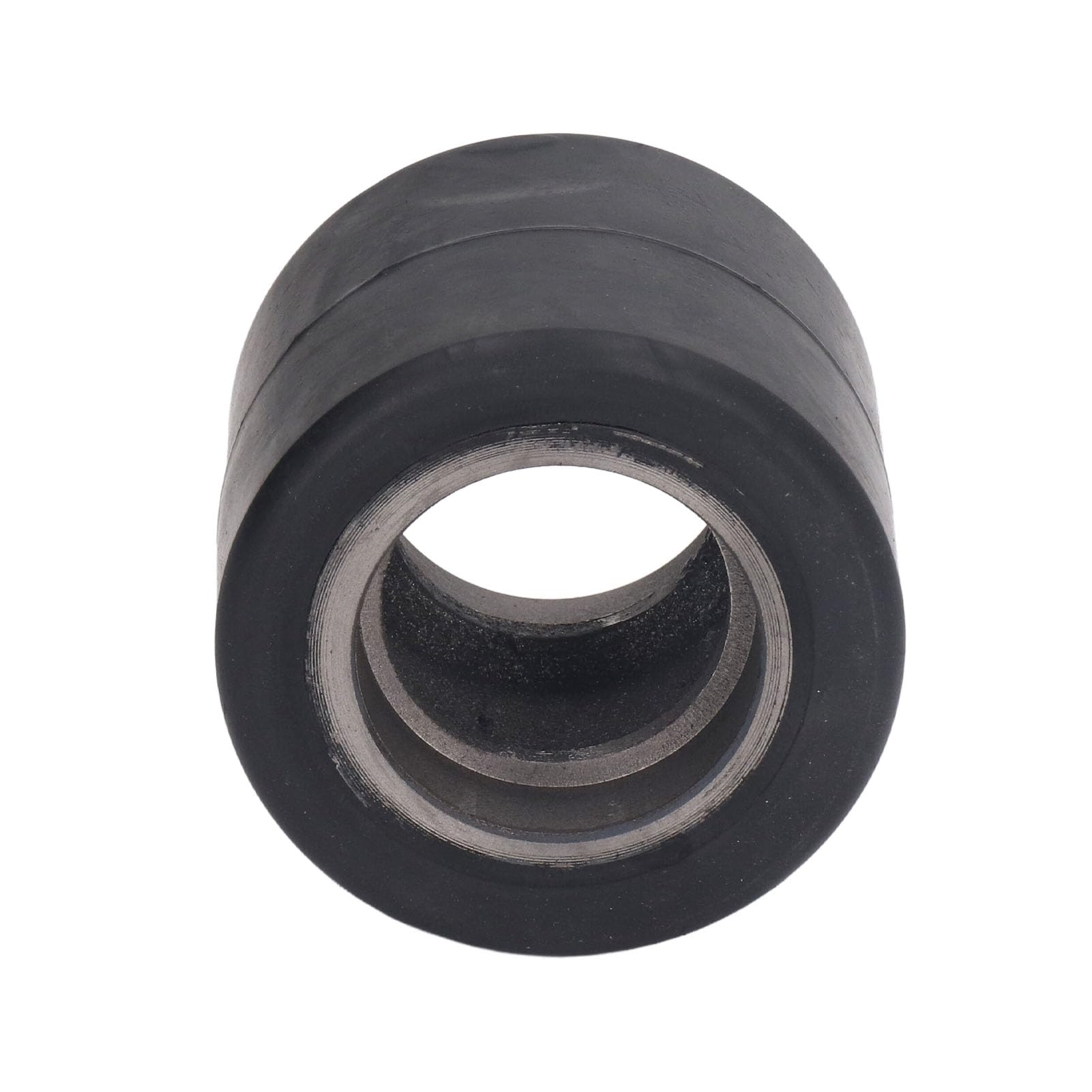 Bordstract Truck Load Wheel, 80 X 70mm Stainless Steel Rubber Load Wheel Compatible with 6204 Bearing ID 20mm for Pallet Trucks Accessory