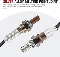 Vista 3 de Sensor de oxígeno O2 aguas arriba aguas abajo Juego de 4 213-4229, kit de sensor O2 de 4 cables para Cadillac Escalade para Chevrolet Camaro