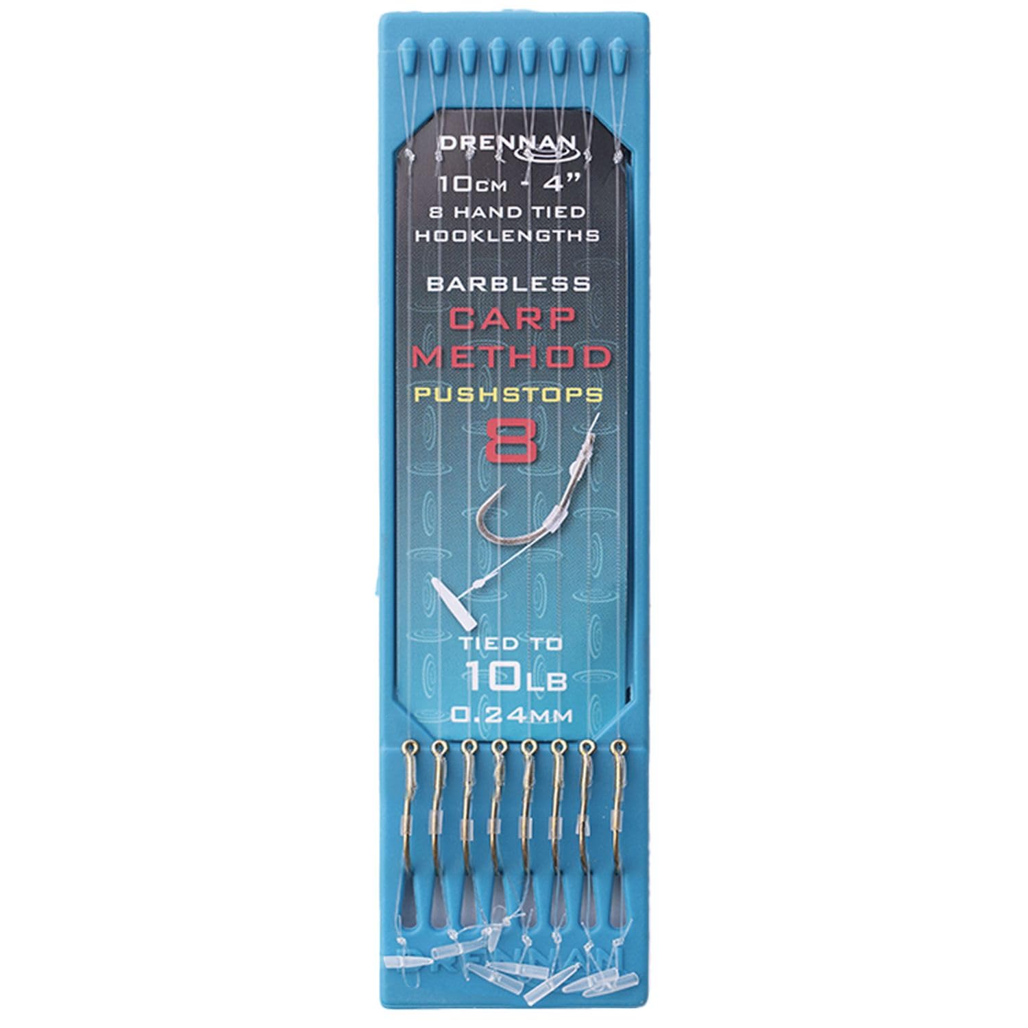 Drennan 4" Carp Method Pushstop Hook Plates: 8 To 10lb