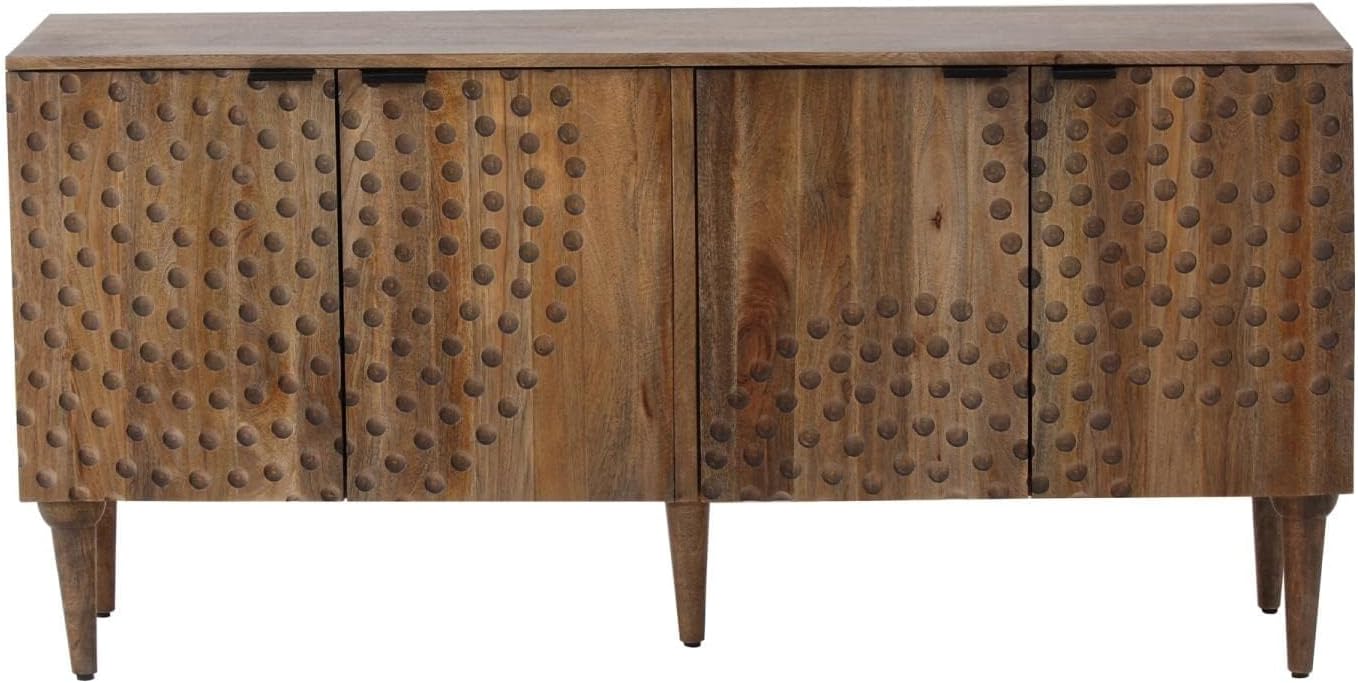 Moe's Home Collection Infinity Contemporary Wood Sideboard in Gray