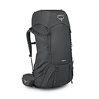 Osprey Rook 65 Men's Backpacking Backpack Dark Charcoal/Silver Lining O/S