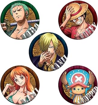 ワンピース ONE PIECE グッズ セット売り Amazon.co.jp: 缶バッジ ワンピース バッジセット 58mm セット