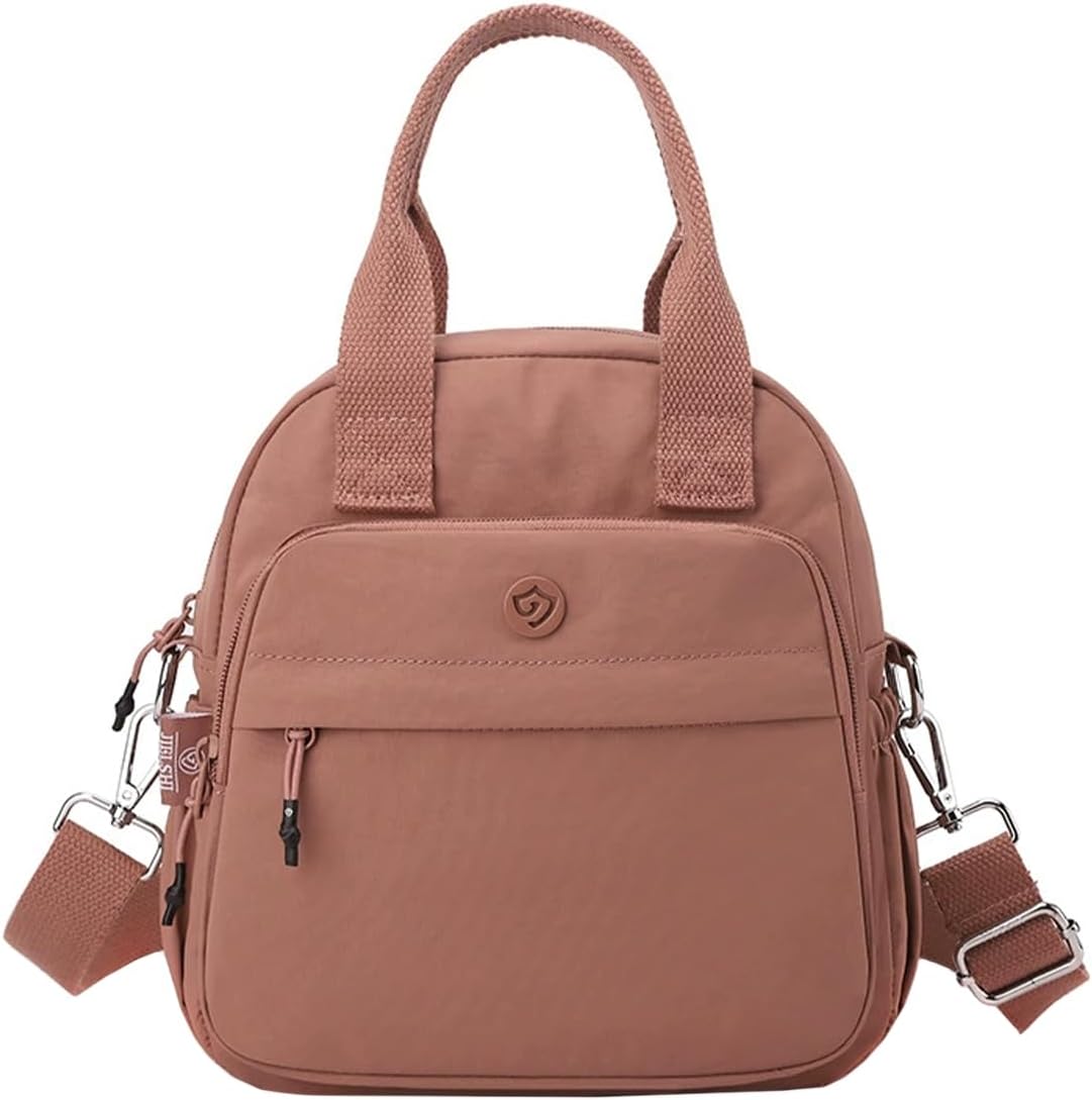 Casual 10.2 Inch Mini Backpack Nylon Lightweight Durable Adjustable Shoulder Straps Small Travel Bag