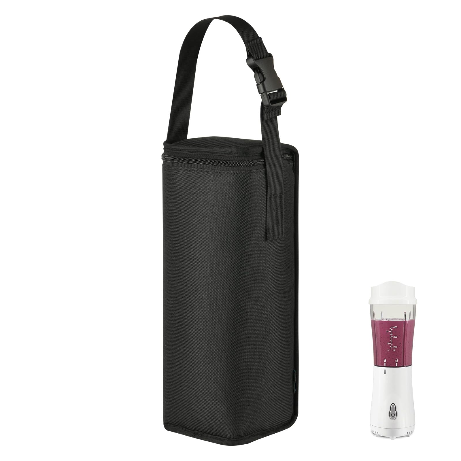 BeautyflierPortable Blender Storage Bag Compatible with Hamilton Beach Portable Blender, Carrying Case for Small Blender, Mini Blender Travel Storage Organize (Bag Only)