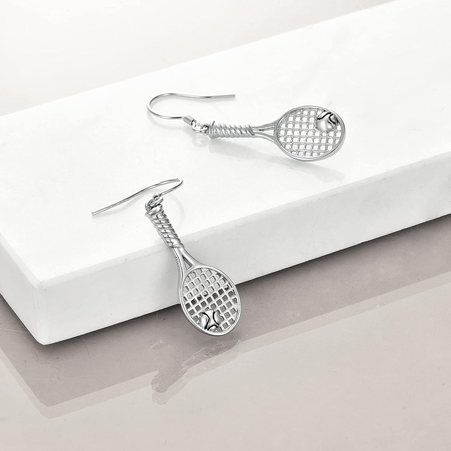 YFN Sport and Music Earrings Sterling Silver Sport Lover Music Lover Jewelry Gifts for Women Men - Image 2