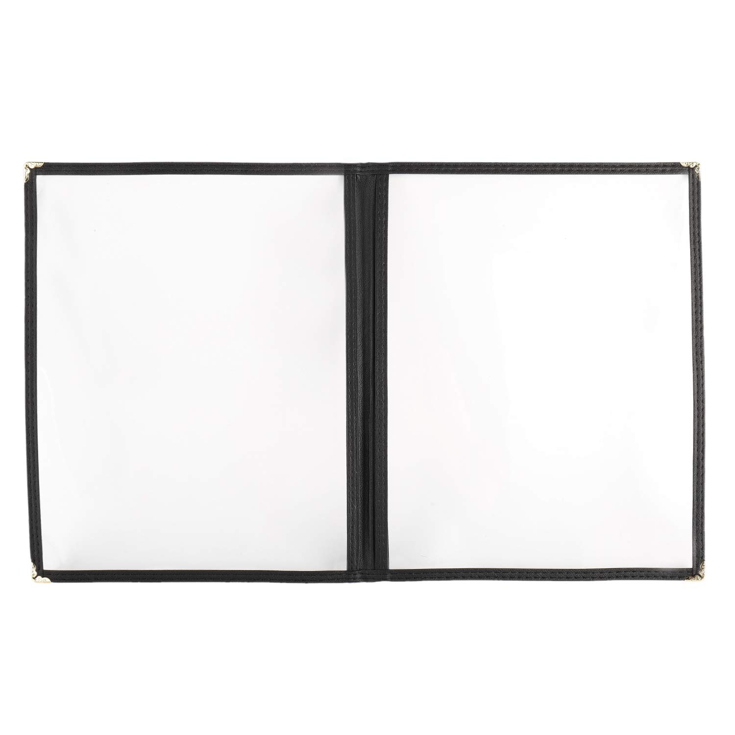 Yaekoo 25 Packs Double Fold Menu Covers 2 Page 4 View Golden Corner