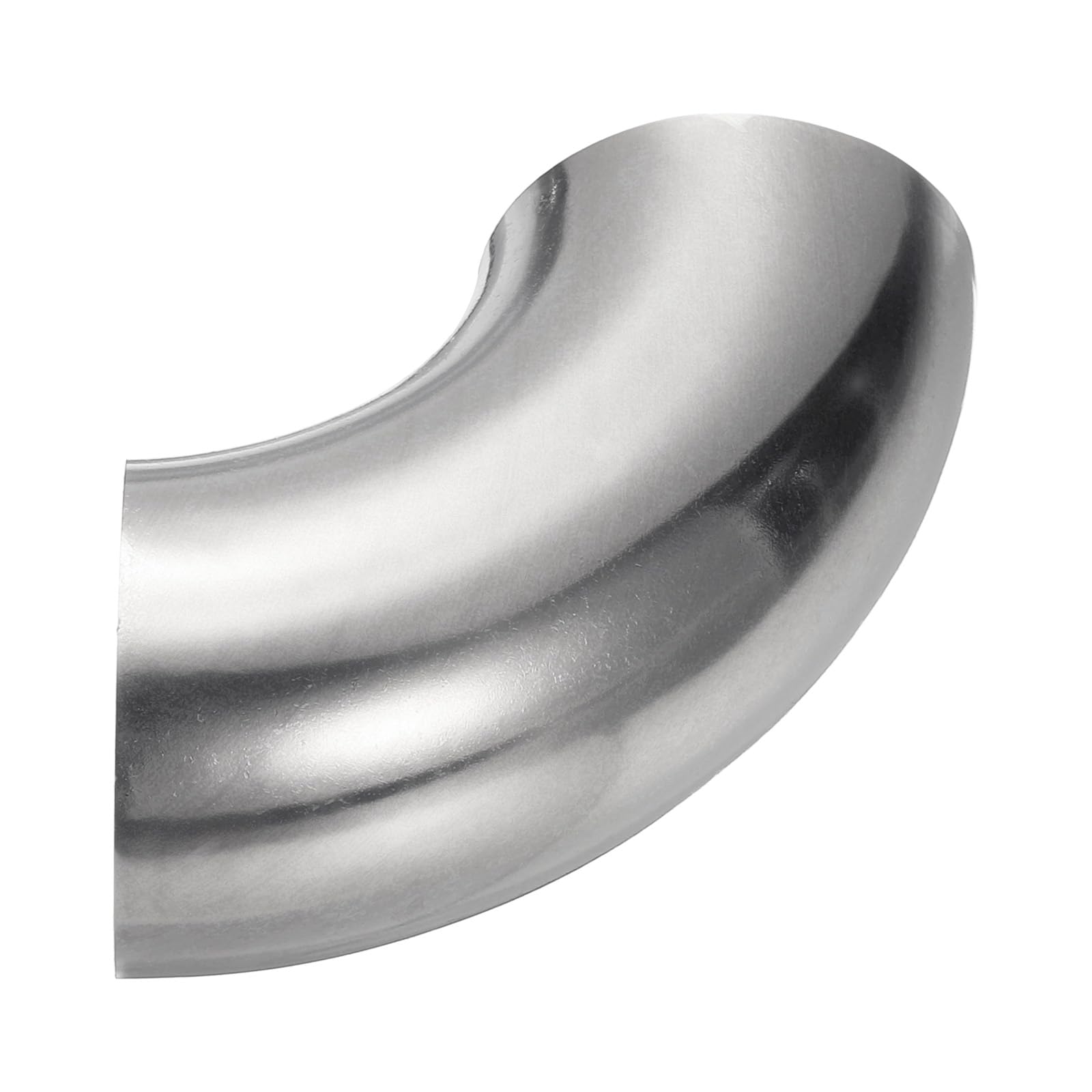 PATIKIL 6pcs Coude À 90 Degrés Mandriné, 38mm OD Coude En Acier Pour Échappement Raccord De Tuyauterie D'échappement 304 Acier Inoxydable pour Exhaust Pipe Stair Handrail HVAC