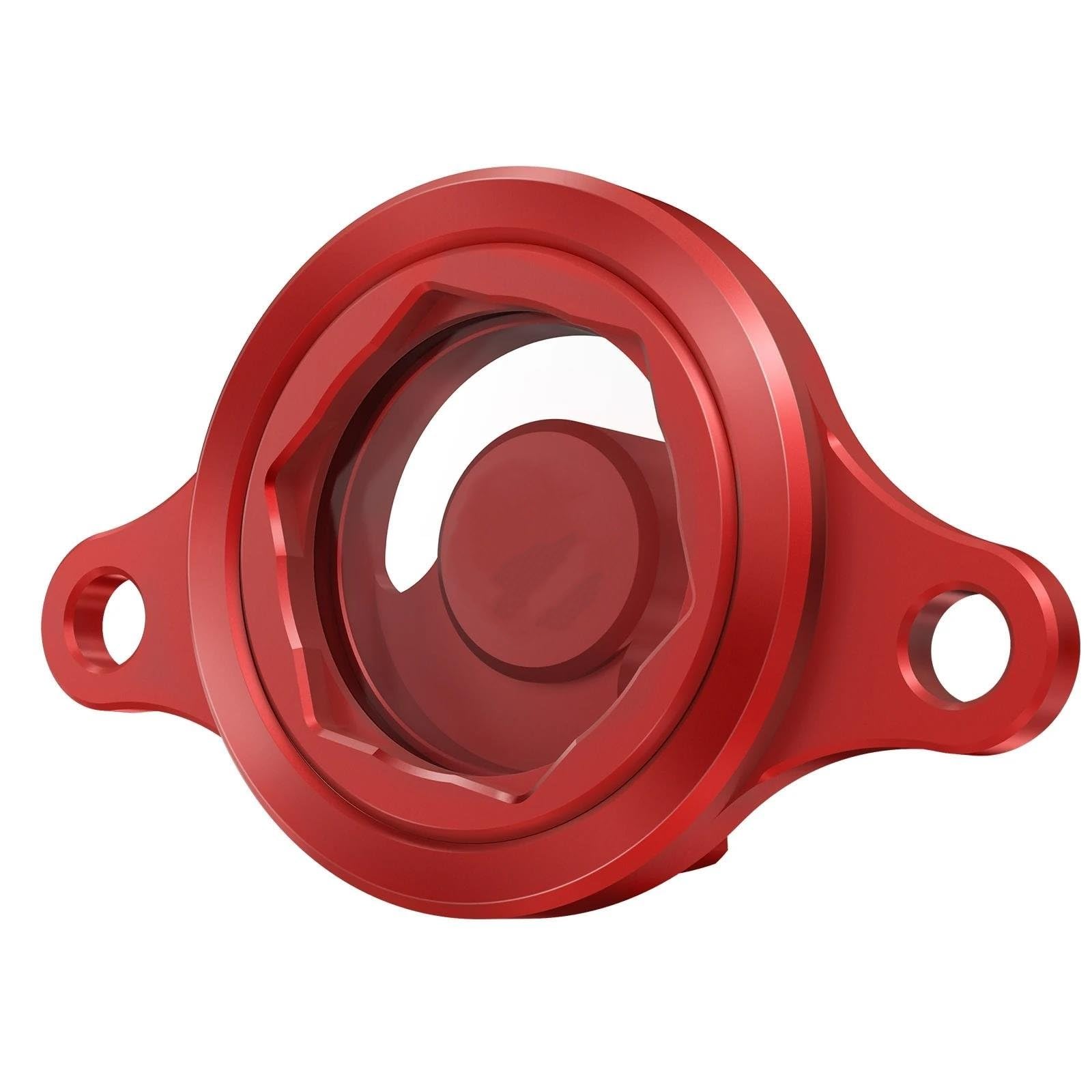 Tapón Aceite Para CRF450R Para CRF 450R 2009-2016 Tapa De Cubierta Transparente De Filtro De Aceite De Motor De Aluminio CNC Tapones Aceite Para Motos