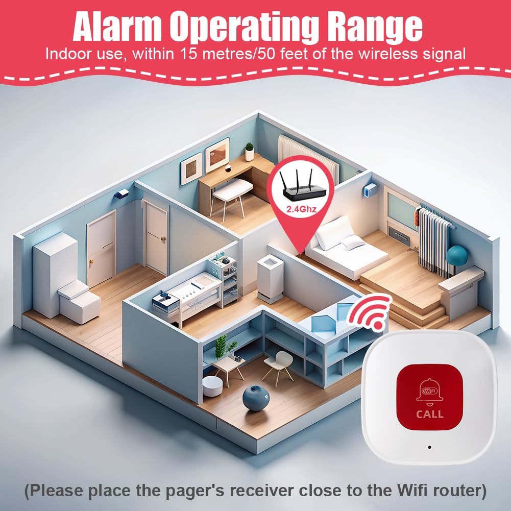 Ainiv Wifi Elderly Alarm Call Button - Image 3