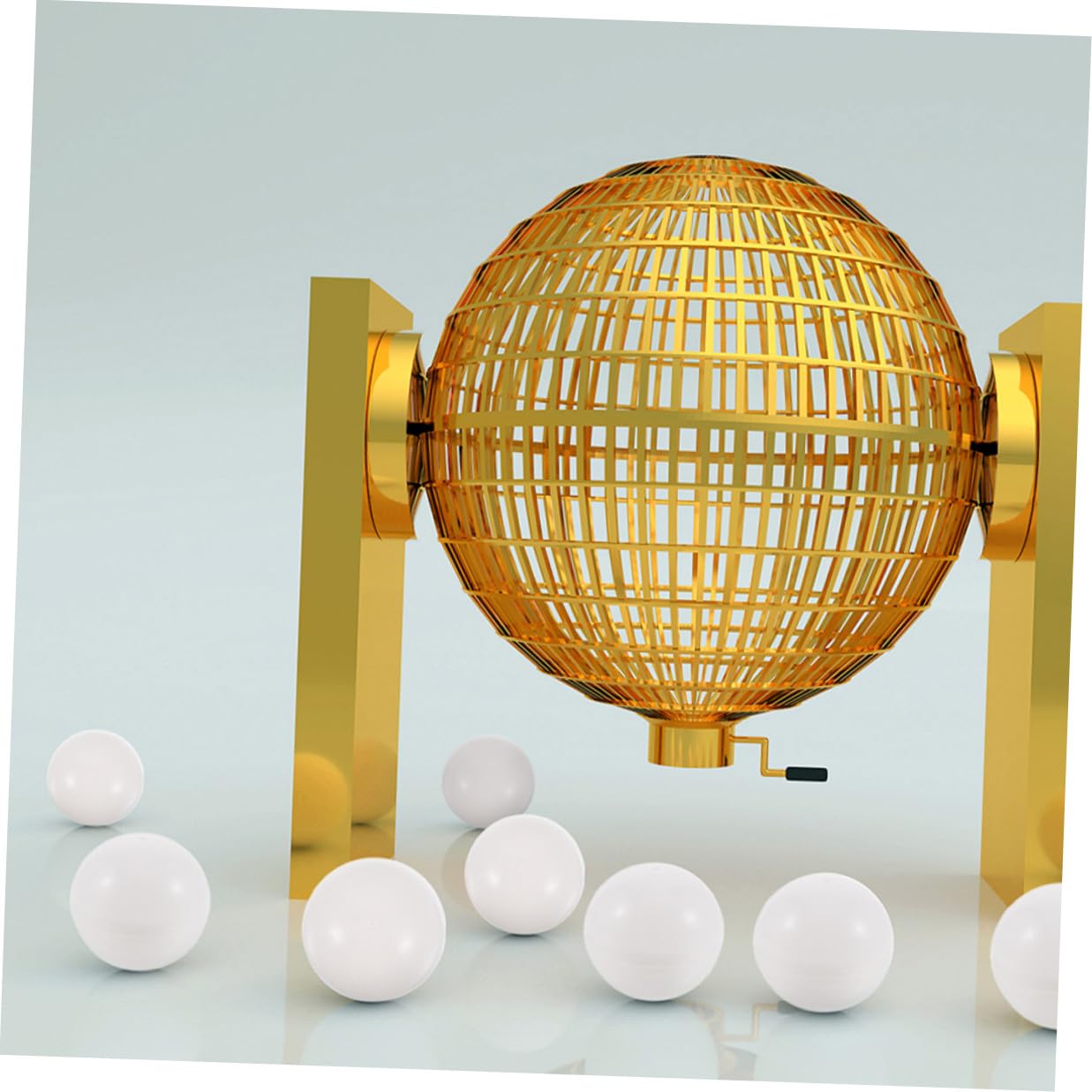 Sosoport 50 Palline per Estrazione Lotteria in Pvc Apribili Coperchio Pratico, Diametro 4 Cm, per Feste e Attività Festive, Confezione da 50 Pezzi