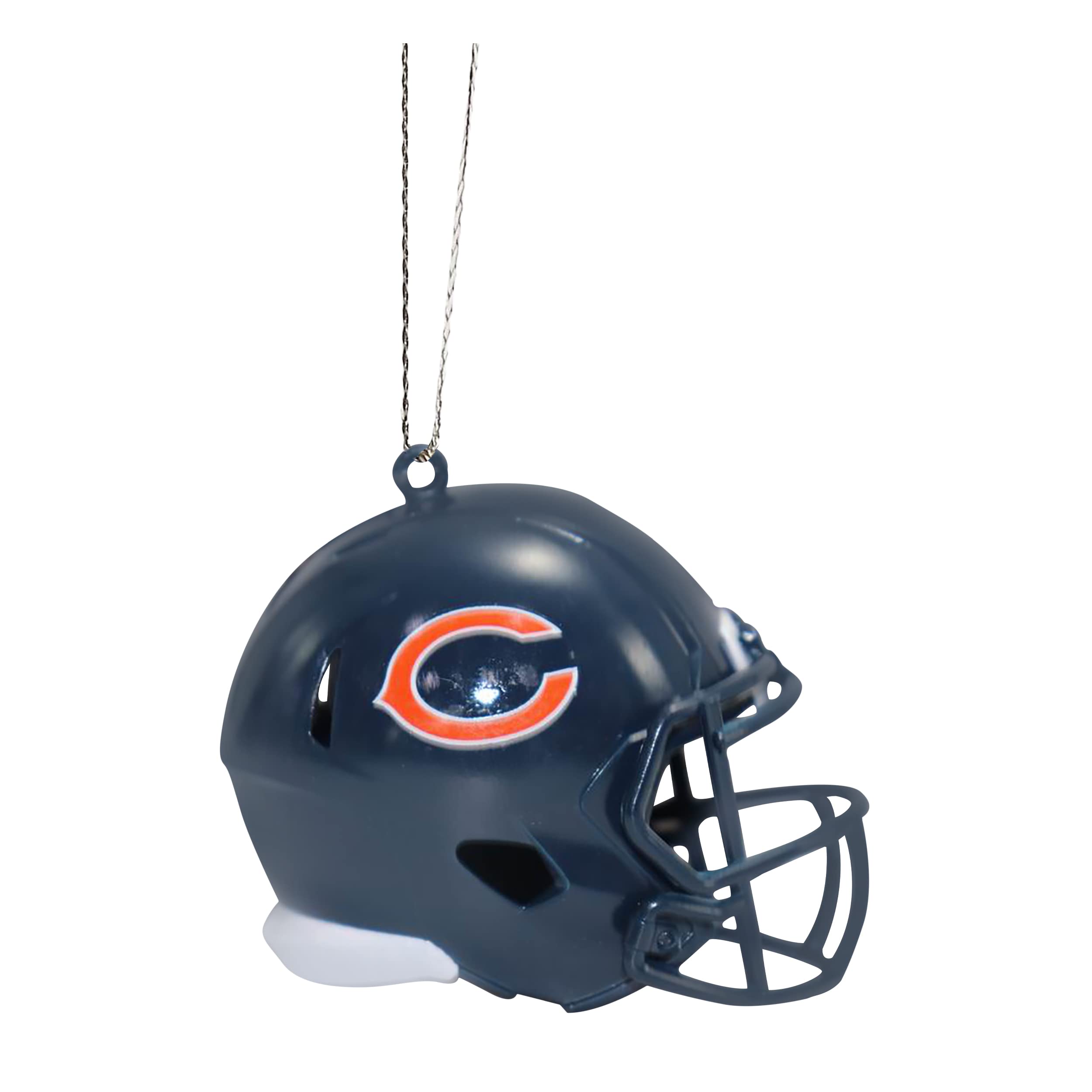 Foco Copper Nfl Chicago Bears Helmet Bauble Christmas Tree Pendant Ornament
