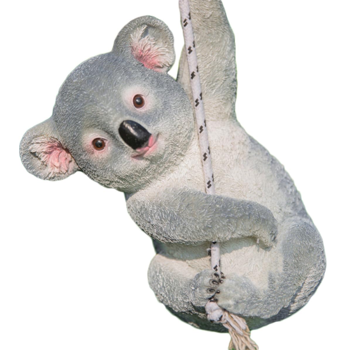 Figurine koala pour statue de jardin en résine et décor extérieur résistant