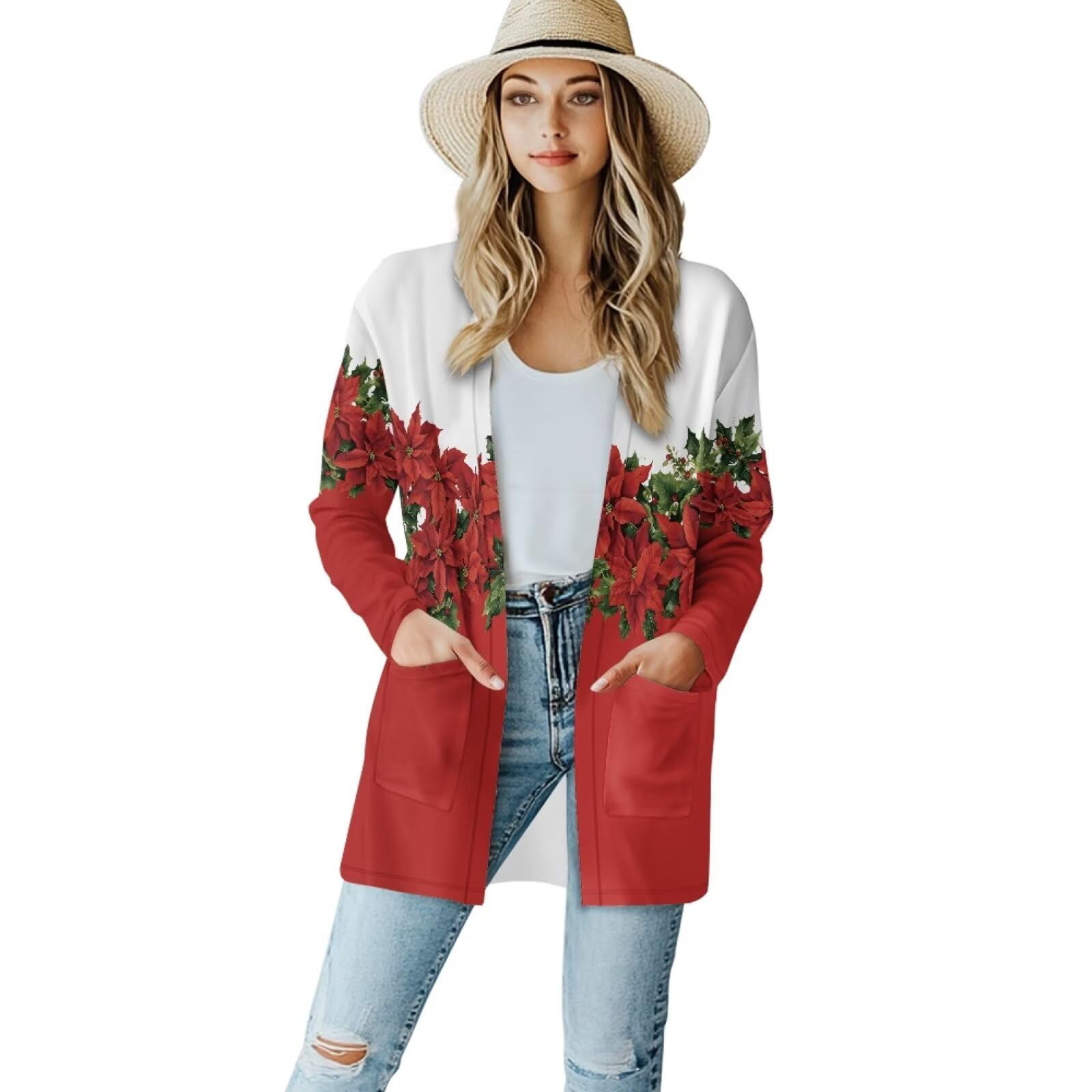 Cardigan Sweater for Women Long Sleeve Sweaters Open Front Soft Wears Comfy Fall Party Oversized Tops