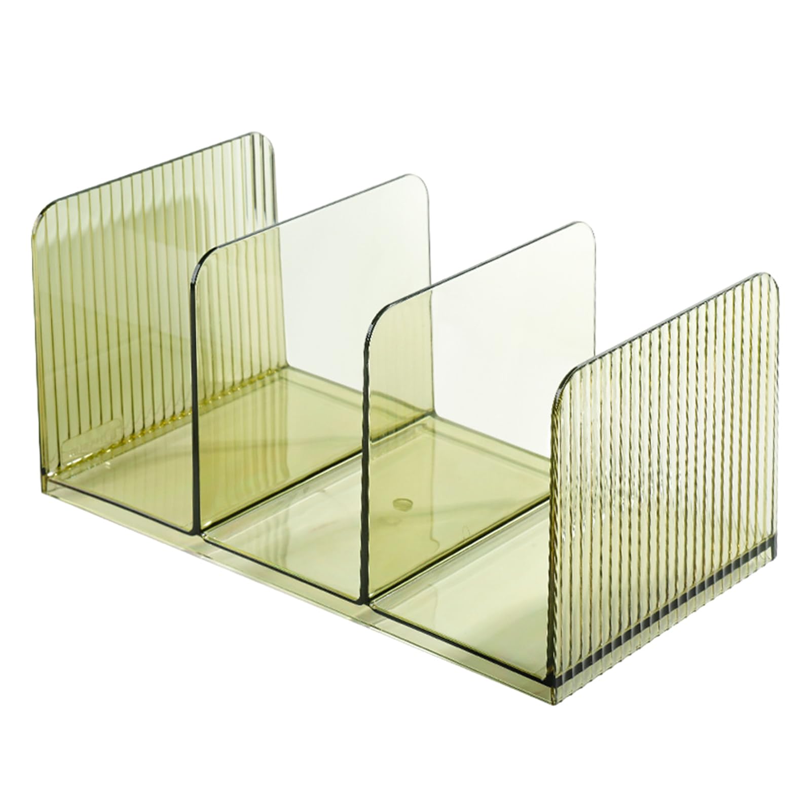 Bookends for Shelf 3 Section Bookend Magazine Stand Books Stoppers Space Saving Desk Magazine Organiser Multifunctional Desktop File Organiser