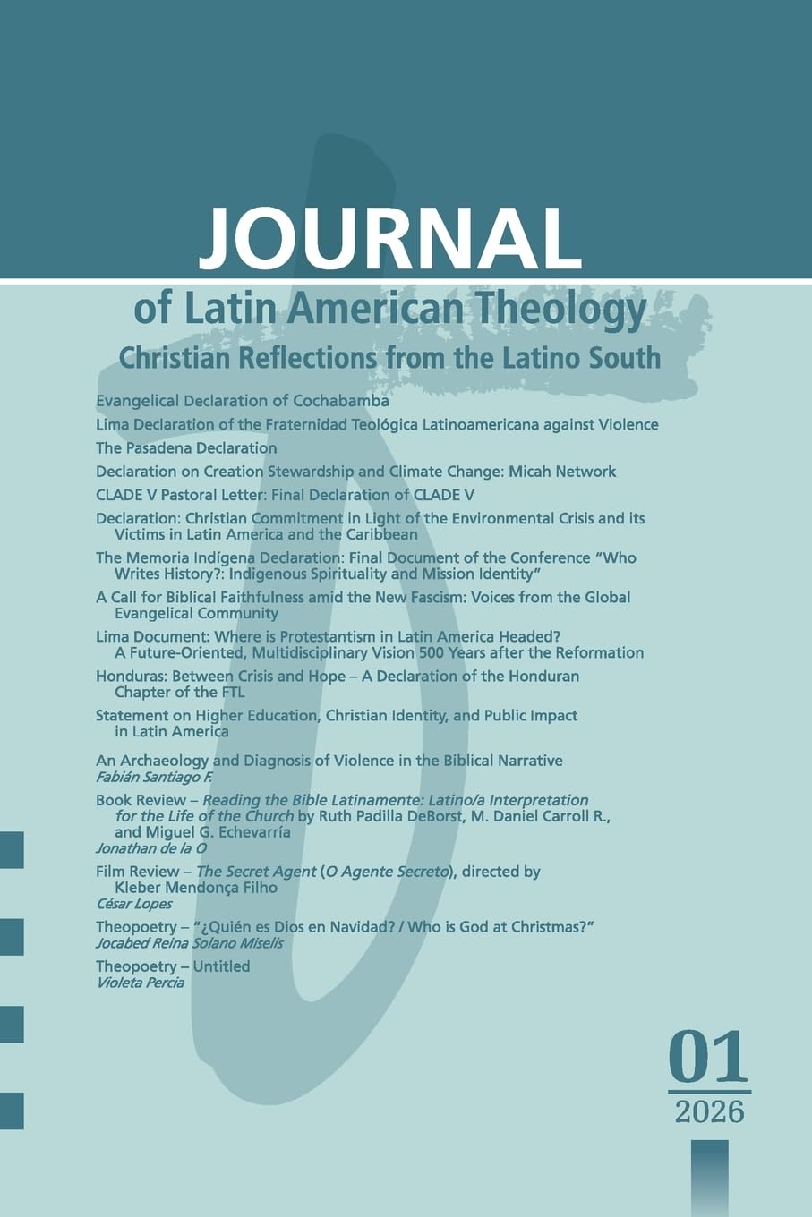 Journal of Latin American Theology, Volume 21, Number 1