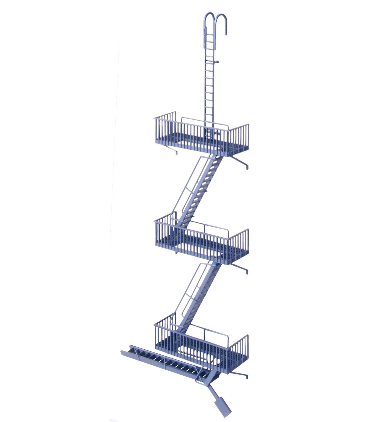 H0 Gauge - Fire Escape Rescue Staircase Kit - 3729 Neu