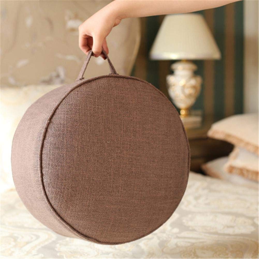 Méditation Coussin Yoga Zafu Rond Lavable Linge Maison Augmenter Le Futon Epais pour Méditation?Couleur aléatoire?