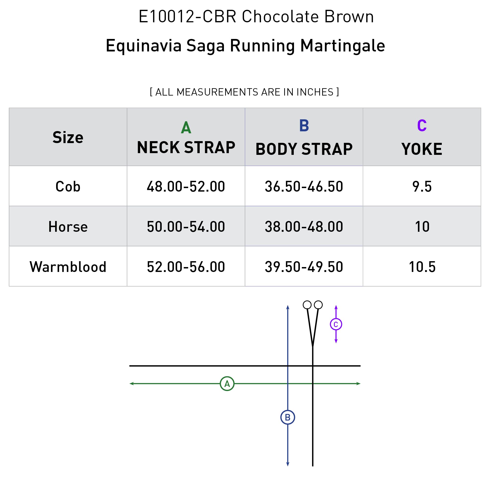 Sangle De Dressage Equinavia Saga - Cuir Anatomique Rembourré Pour