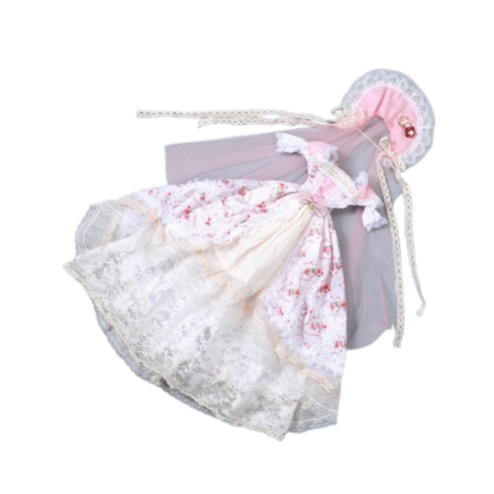 Qianly 1/3 Puppenprinzessin Kleid Cosplay für 23,62 Zoll Actionfigur Puppe Hände An