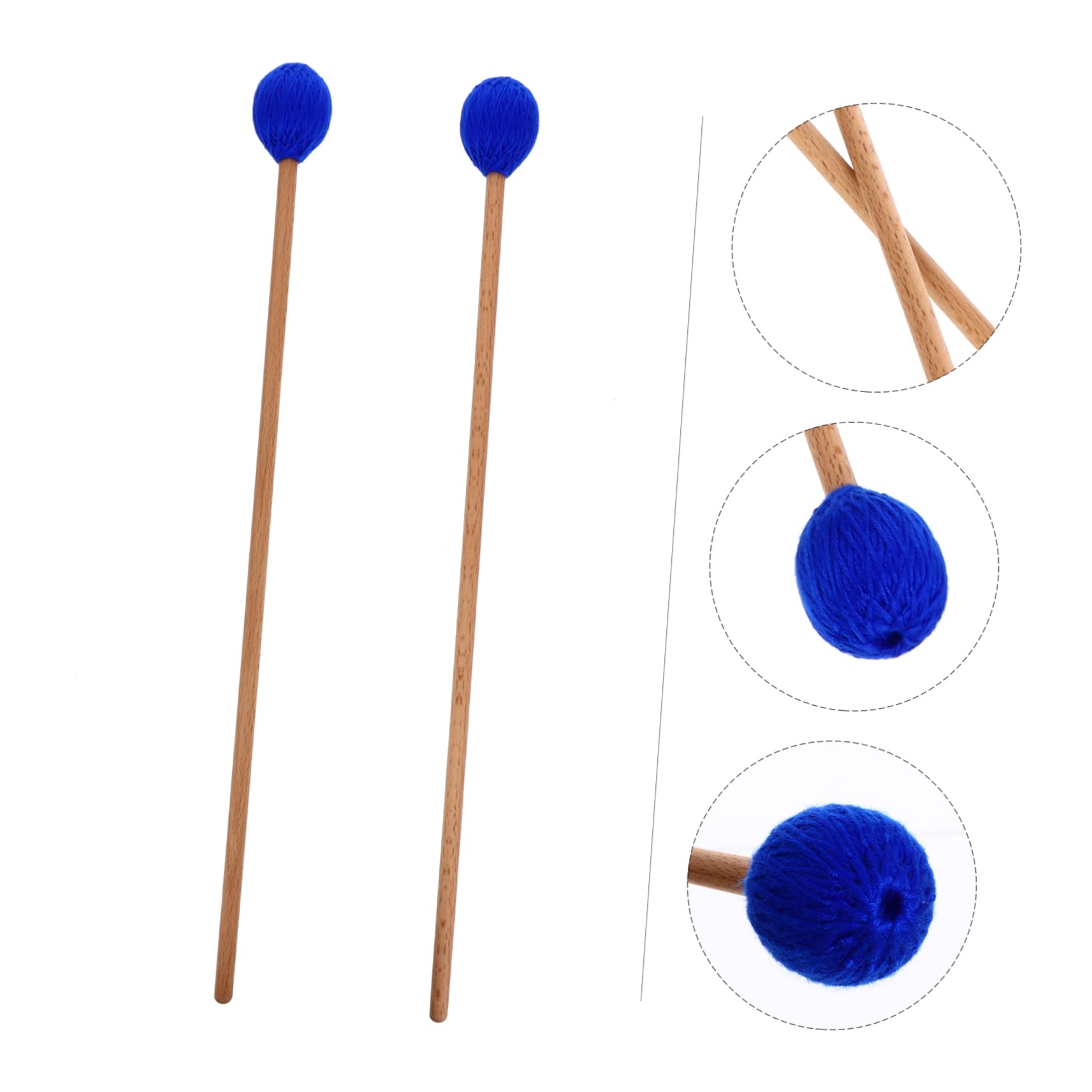VICASKY 3paare Marimba-mallet Mit Ahorngriff Für Xylophon Und Glockenspiel Für Anfänger Und Profis Sorgt Für Klaren Und Ist Ein Unverzichtbares Zubehör Für Musiker