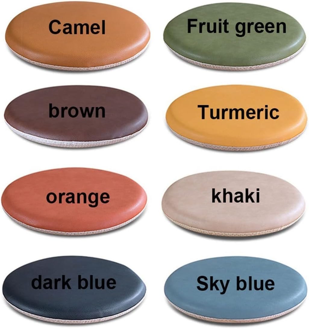 ＆NE チェアパッド ジュート マル 直径35cm 低反発 （ チェアマット 円 ラウンド 丸 クッション シートクッション チェアクッション 黄麻  消臭 おしゃれ ウレタン 座布団 マット 椅子 イス ダイニングチェア ベンチ 滑り止め ） 【ブラウン】(ブラウン): リビングート ANA ... チェアクッション 低反発チェアクッション、ラウンドレザークッション滑り止めシートパッド、ホームオフィススツールチェアシートクッション