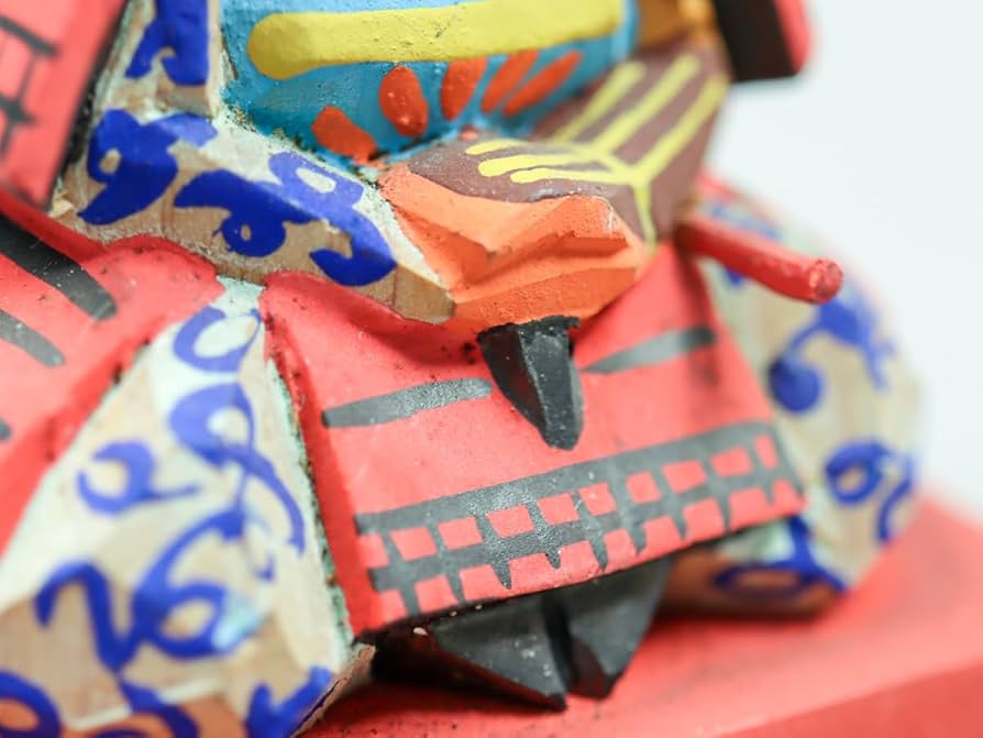 Amazon | nOcW 一刀彫 武士人形 鎌倉武士 楠木正成 木彫 農民