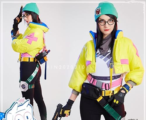 ［xin yue］ VALORANT ヴァロラント キルジョイ Killjoy コスプレ衣装/(ウィッグ 靴別売り)/