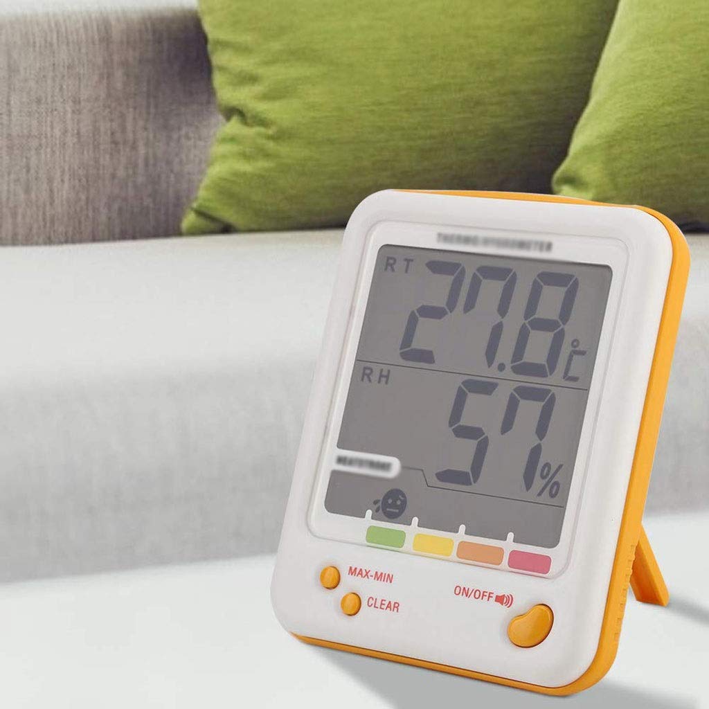 Termometr pokojowy - domowy termometr wewnętrzny dokładny termometr z alarmem temperatury