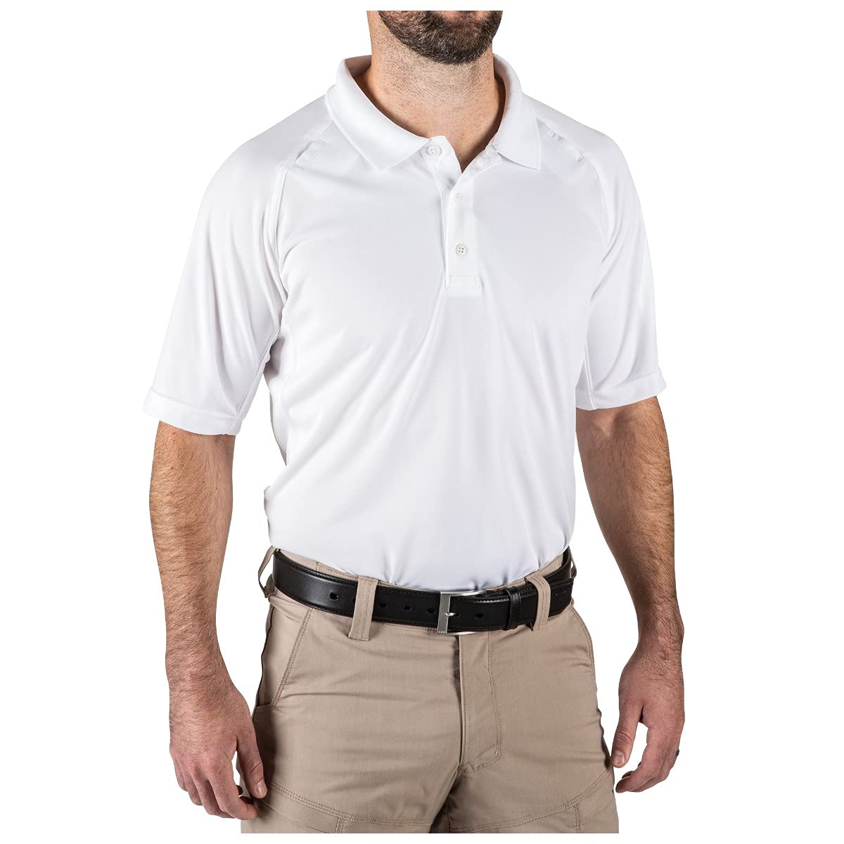 5.11 Tactical Men's Performance Short Sleeve Polo, 100% Polyester, Moisture Wicking, Style 71049