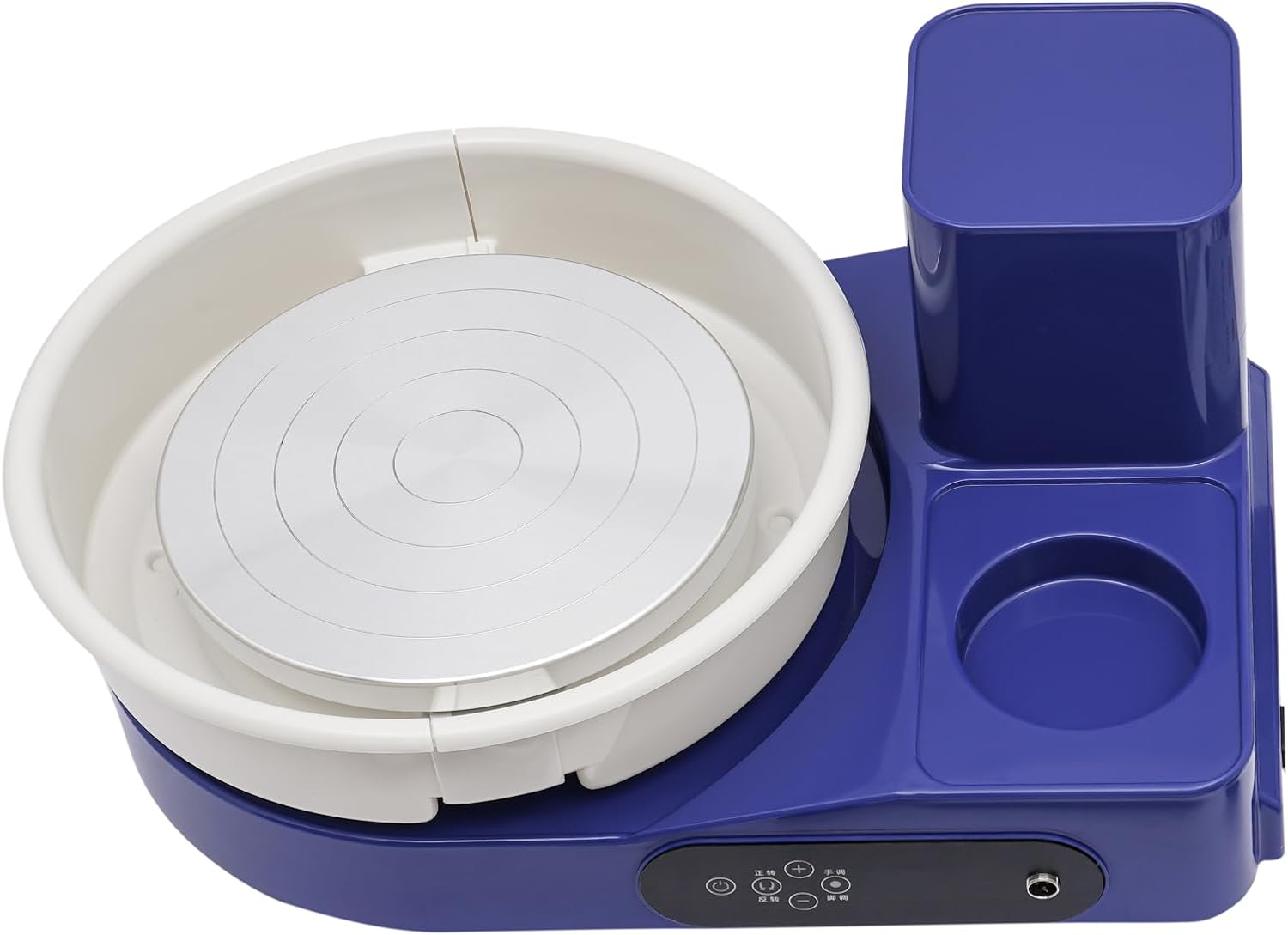 Pottery Machine with LCD Screen,Dual-use Electric Pottery Machine with Detachable Basin and Foot Pedal,Table Top Pottery Wheel,Ceramic Machine for Pottery Studios, Homes