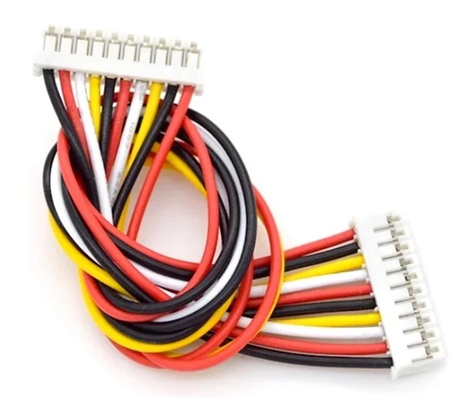 10 Uds. Cable electrónico PH2.0 PH 2,0mm Cable Terminal de doble cabeza 10cm/20cm/30cm Cable 26awg conector del mismo lado/inverso(Reverse side,10cm,12P)