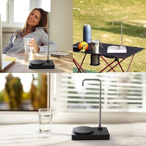 Miniatura 6 de Dispensador de agua de escritorio, botella de agua inteligente de escritorio, bomba de agua automática para botella universal, dispensador de agua