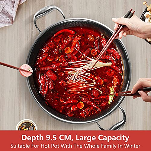 Wok de acero inoxidable con tapa miniatura 3