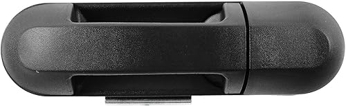 Miniatura 654 de TRQ Manija de puerta exterior texturizada LH del conductor trasero para Chevy GMC Pickup Truck SUV