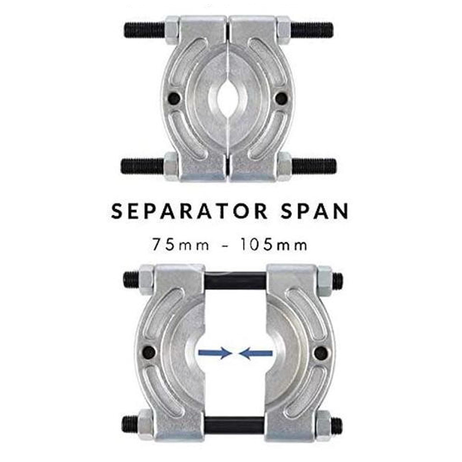 Bearing Splitter Separador Profesional para Rodamientos Y Ruedas Extractor para Engranajes de Piñón Herramienta Robusta de Acero Adecuado para Tallere