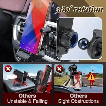 Carbon Fiber Sports Car Seat Phone Holder,Racing Seat with