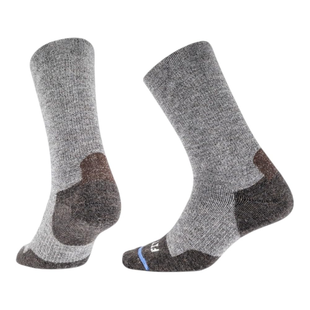 FITS Compatible con tamaño Mediano Hiker – Tripulación: Esencial Calcetines de Senderismo