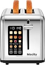 Mecity 2 Slice Toaster Touch Screen 1.5