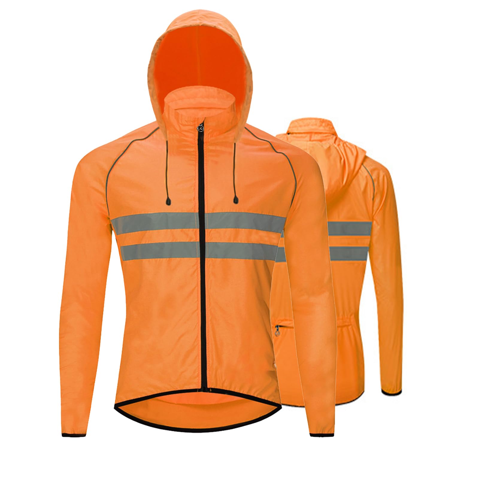 ARMAAN Chaqueta De Ciclismo De Manga Larga | Gabardina Juvenil, Transpirable Y Ligera | Prenda De Manga Larga Con Protección Solar Para Montañismo | Tiras Reflectantes Y Bolsillo
