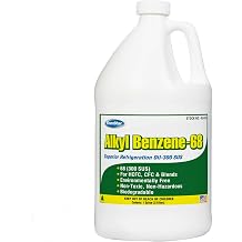 Alkylbenzene Oil, 1 Gallon, 68/300 SUS, Recommended for A/C & Refrigeration, Excellent Miscibility & Thermal Stability, Compatible with HCFC & CFC Blends 45-016