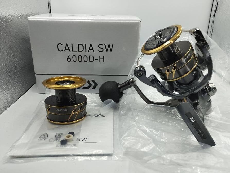 CALDIA SW 6000D-H マルチカラーリール 楽天市場】ダイワ(Daiwa) 22カルディアSW 6000D-H / スピニング リール