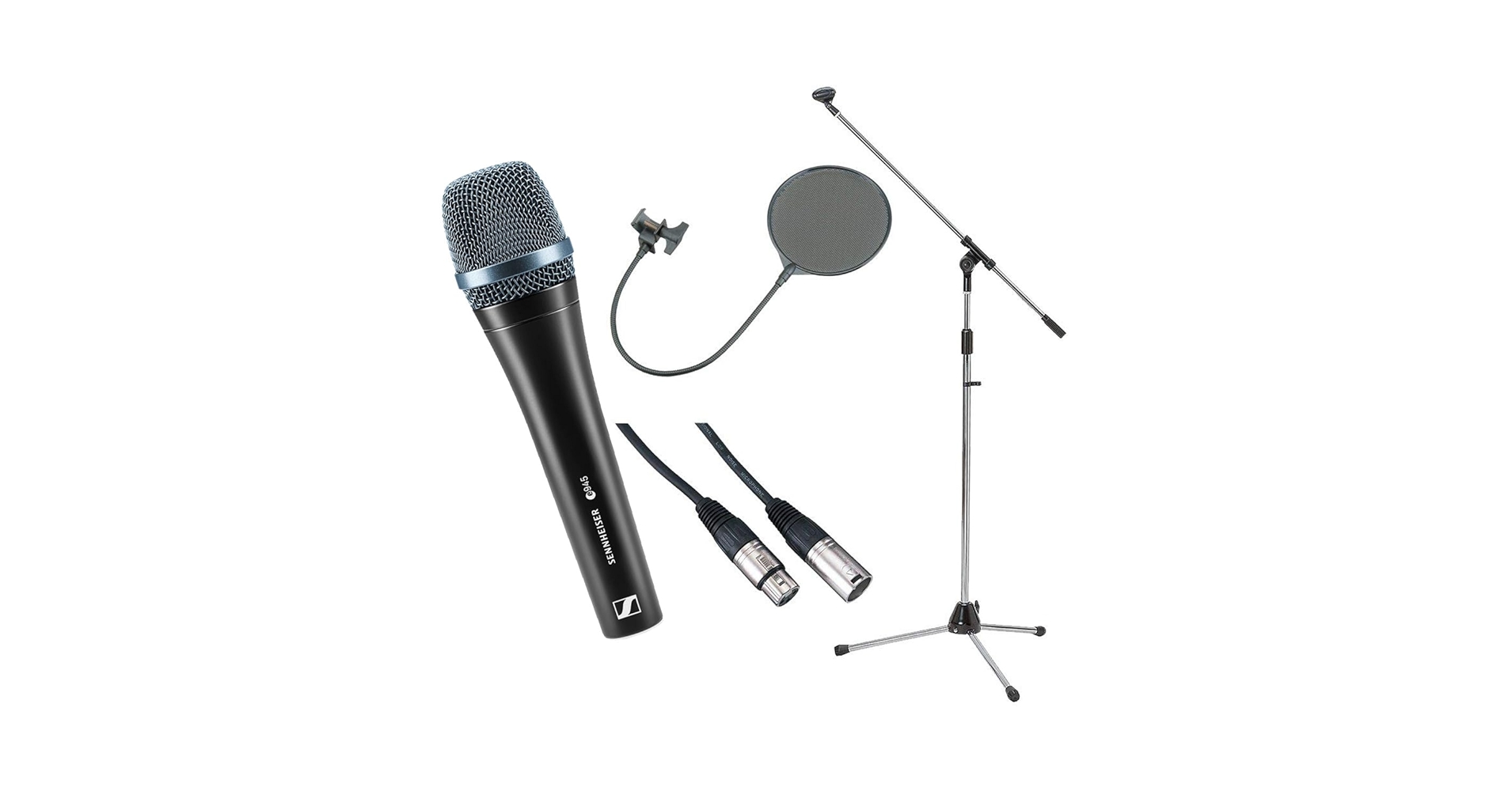 【美品】SENNHEISER E945 ダイナミックマイク【スタンド付】 SENNHEISER e945をレビュー。高音の抜けが良い指向性を絞った
