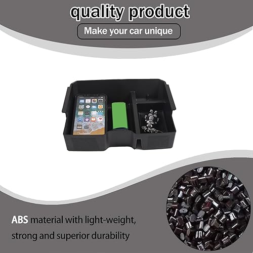 Miniatura 3 de Lcojicep Bandeja de almacenamiento de control central compatible con Ford Ranger/Everest 2023, bandeja organizadora de consola central, caja de