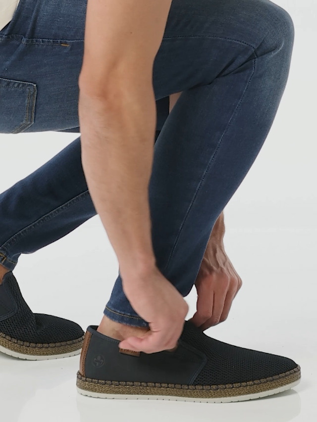 Rieker Lage sneakers voor heren B5265, lage schoenen voor heren, zwart 00, 42 EU Rieker Lage sneakers voor heren B5265, lage schoenen voor heren, zwart 00, 42 EU