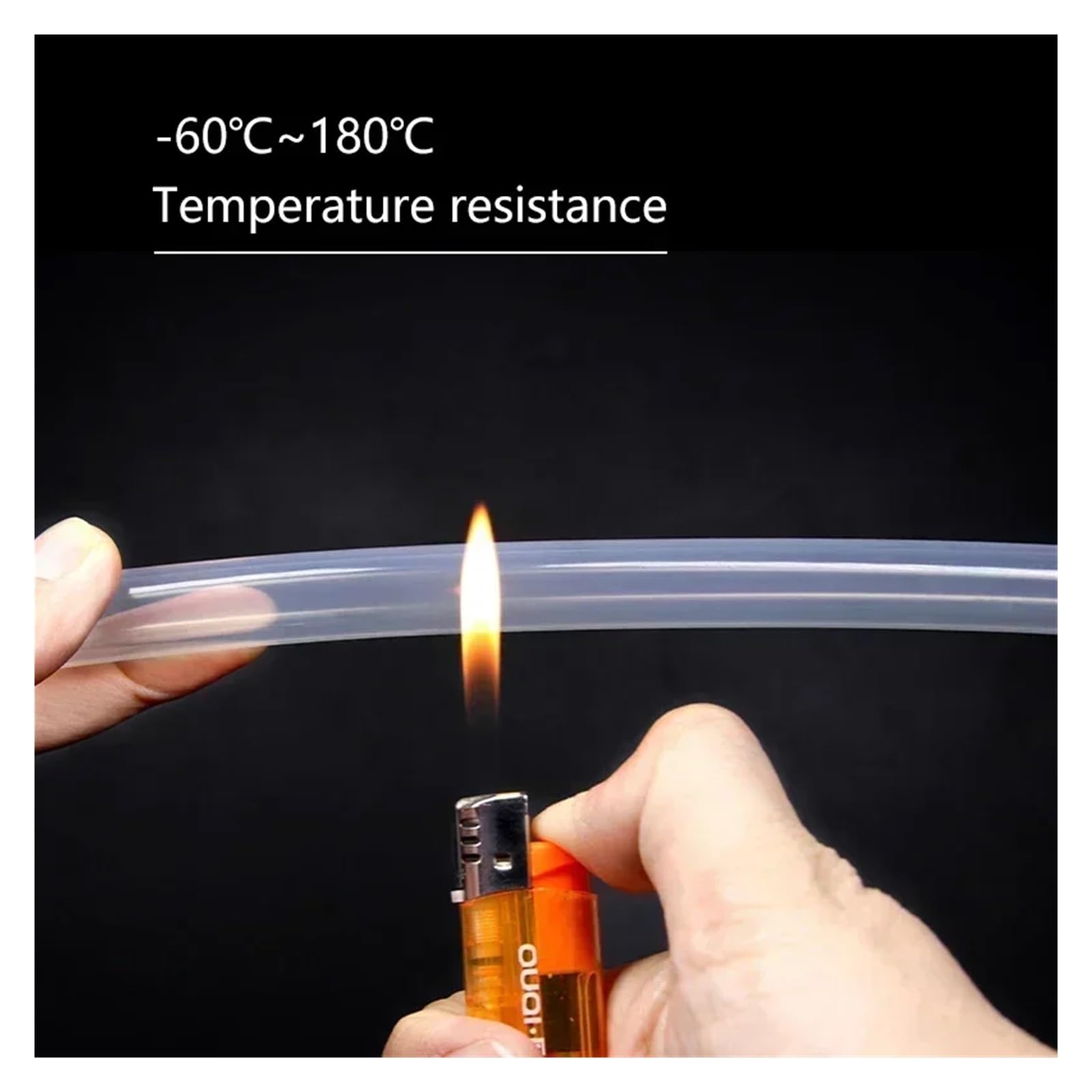 Manguera de goma de silicona transparente de calidad alimentaria ID 0,5 1 2 4 5 6 8 10 12 14 16 20 25 30 32 36 mm Tubo flexible transparente for agua y bebidas(5m,ID 9mm x OD 14mm)