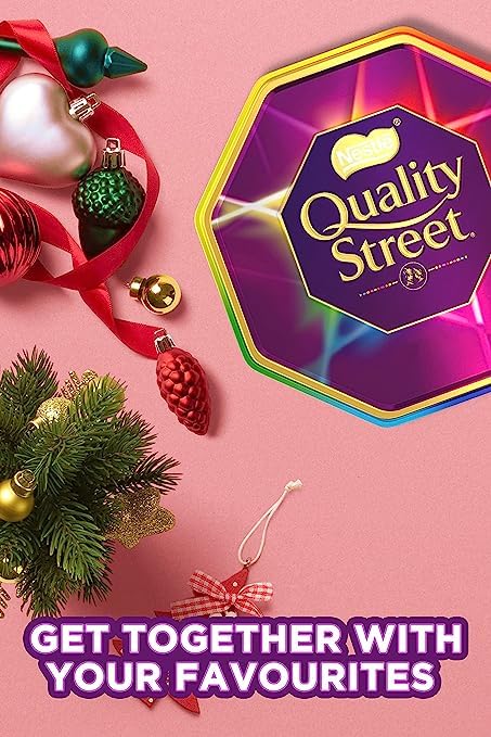 Nestle Quality Street Tin Extra Large, 900 gram Can