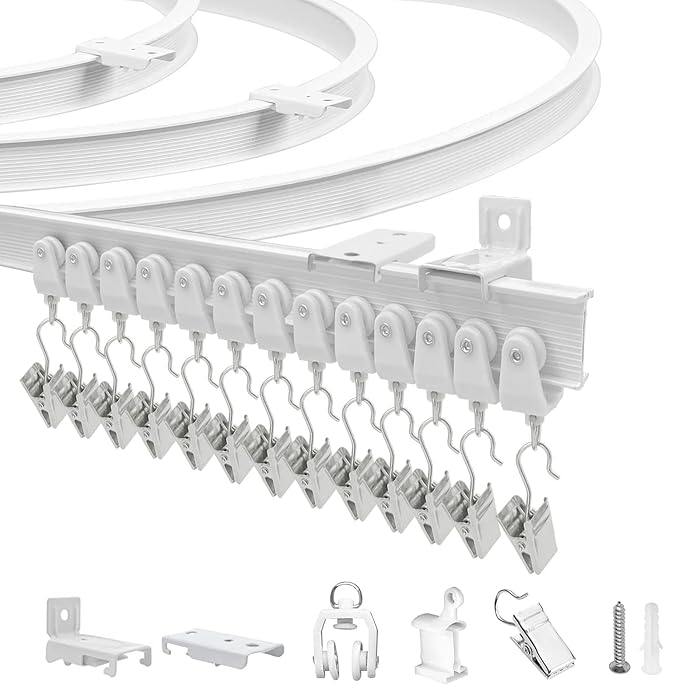 Buy Ceiling Curtain Track, Room Dividers Ceiling Track for Curtains