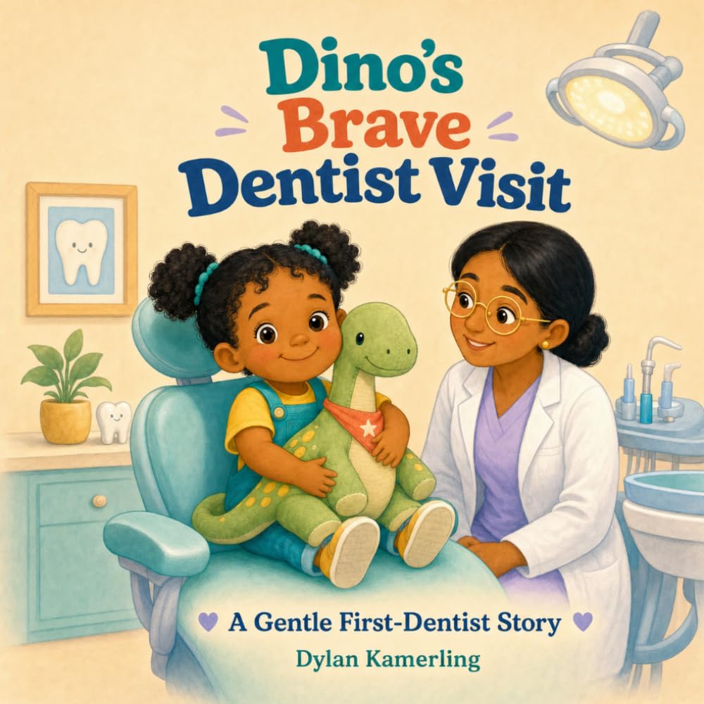 Dino's Brave Dentist Visit: A Gentle First-Dentist Story