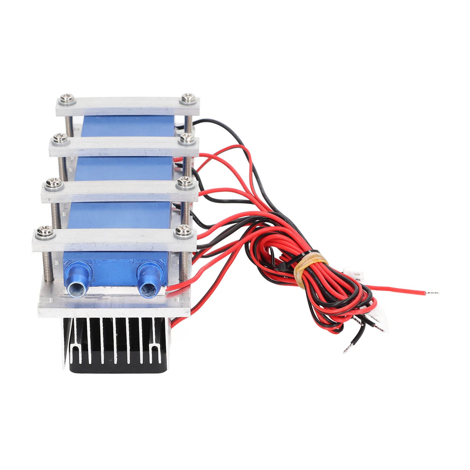 Jeanoko Módulo de Refrigeración de Alta Eficiencia Enfriador de Aire de 4 Núcleos para Proyectos de Semiconductores de Bricolaje y Equipos de Refrigeración Industrial