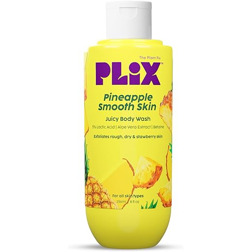Plix Pineapple Exfoliating Body Wash 236ml 236 Ml